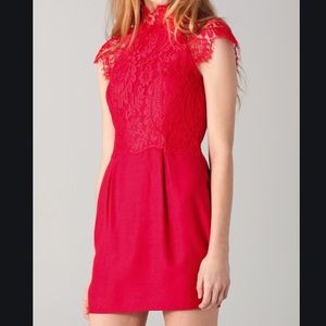 Red Lover Serpent Mini Dress